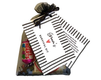 Groom to be Survival Kit Present Romantic Fun Gift from Bride on Wedding Morning