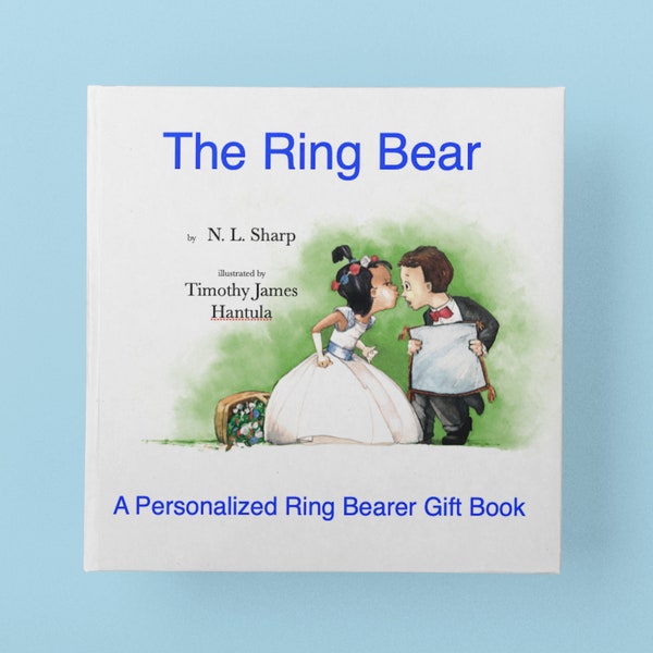 Personalized Ring Bearer Customized for a Specific Boy in a Specific Wedding