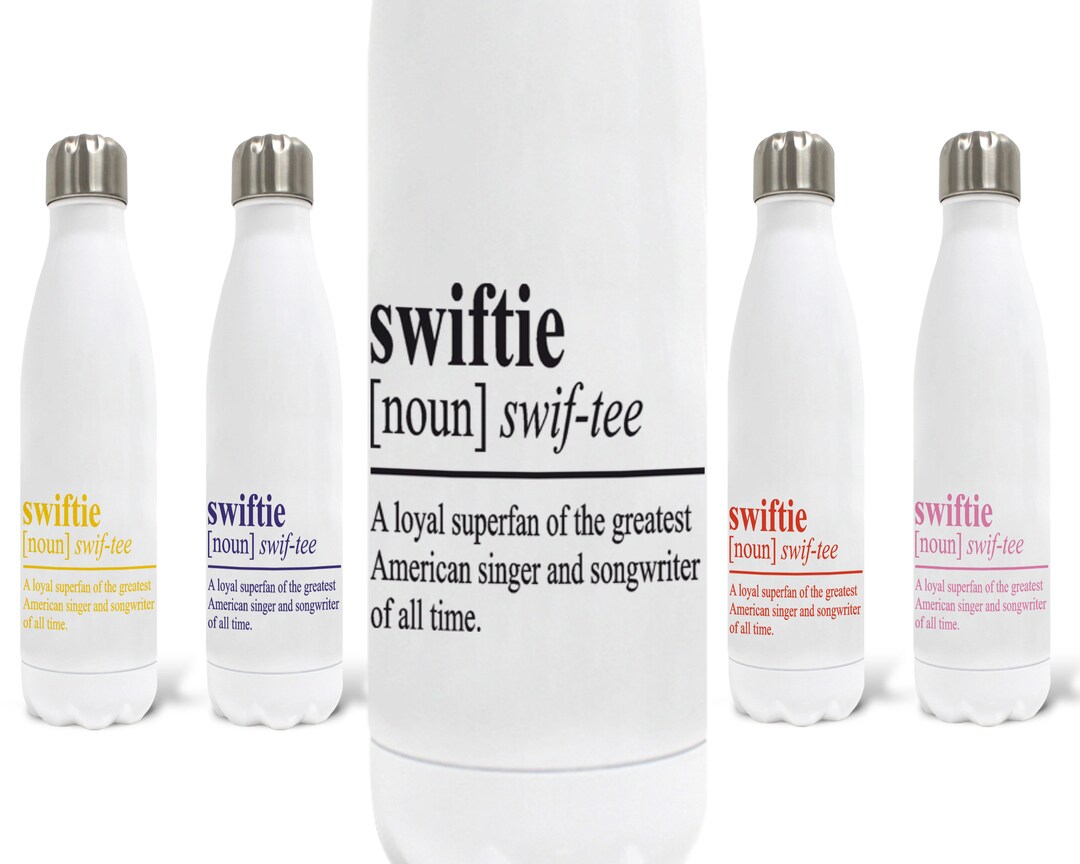 Swiftie Definition Taylor Swift Eras Tour Water Bottle Music Etsy UK
