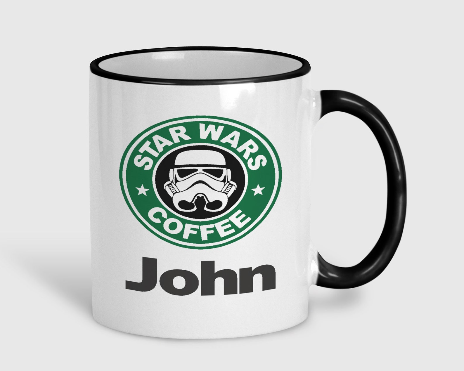 Star Wars Starbucks Coffee Cup Mug Gift Clone Jedi Etsy UK