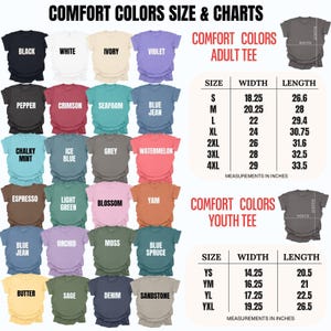 Custom Boy Mama Comfort Colors Shirt - Personalized Kids Names Tee - Mom of Boys Gift image 4