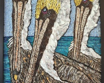 Pelican Shell Mosaic