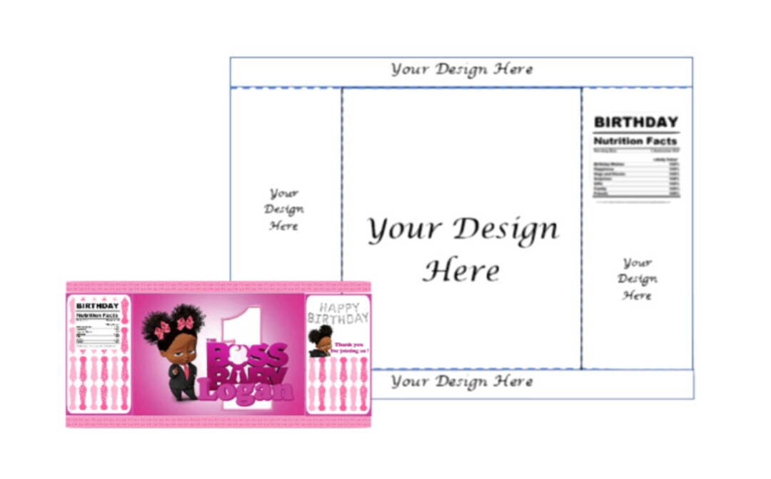 Chip Bag Template Cricut Canva Cameo Word Silhouette Etsy