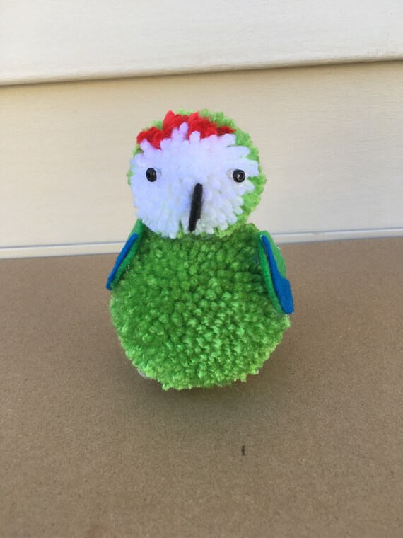 Pom Pom Military Macaw Stuffed Animals & Plushies Toys Toys & Games