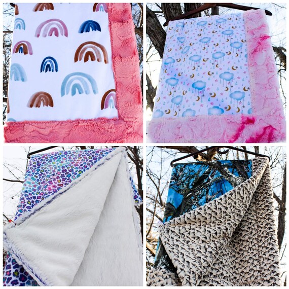 Handmade minky blankets hotsell