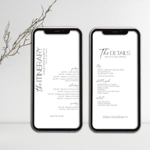 Bachelorette party itinerary template, electronic bachelorette invitation, text bachelorette weekend invitation, bachelorette party