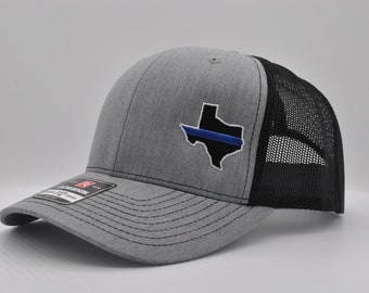Kids Thin Blue Line US Flag Ballcap Baseball Cap Hat Police Rothco 7692