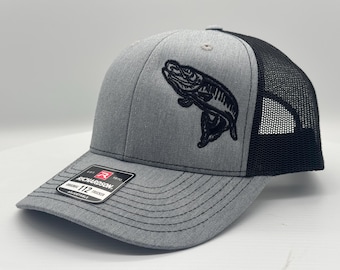 Embroidered Musky Fishing Hat | Richardson 112 Snapback