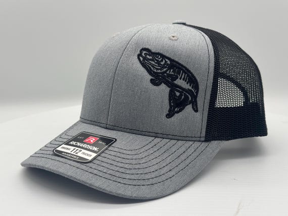 Embroidered Musky Fishing Hat | Richardson 112 Snapback