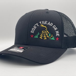 Don&#39;t Tread On Me Embroidered Hat