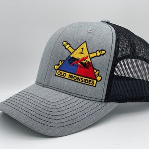 1st Armor Division Old Ironsides - Fort Bliss Embroidered Hat