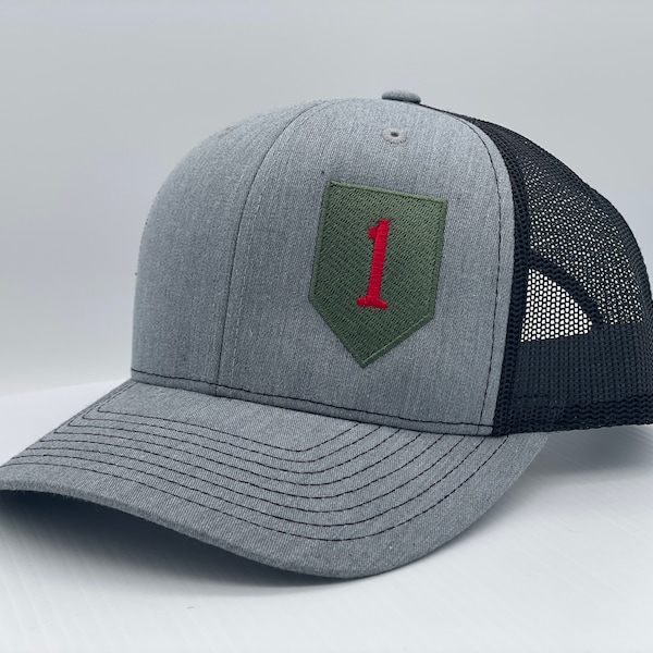 1st Infantry Division- BIG RED 1 Embroidered Hat