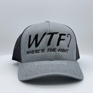 WTF? Where&#39;s The Fish Embroidered Hat