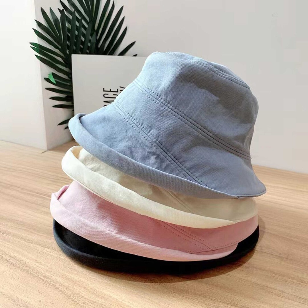 Bucket Hat Wide Brim Bucket Hat Women's Sun Hat Basin Etsy