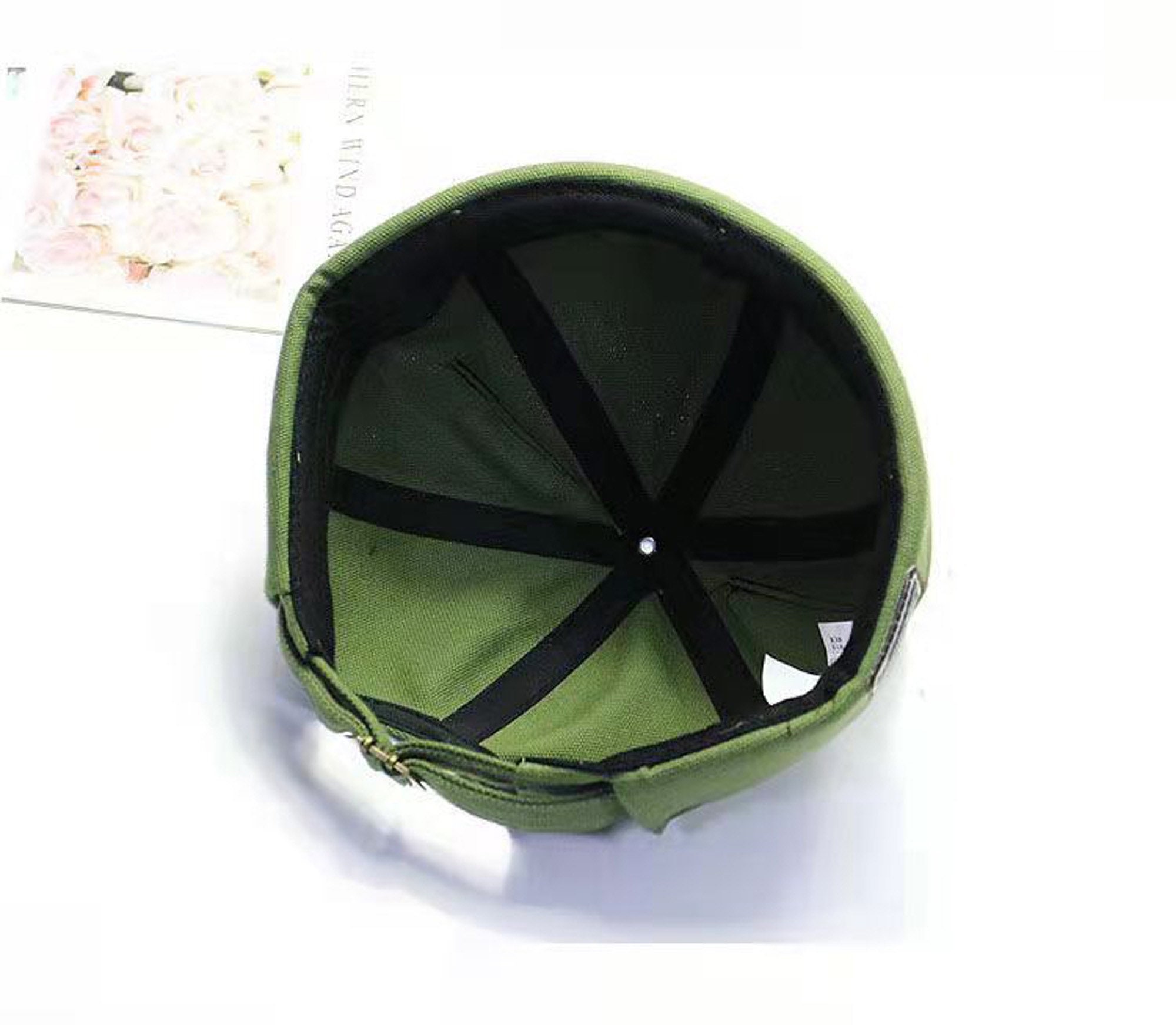 Cat Ear Vintage Docker Cap Brimless Hat 