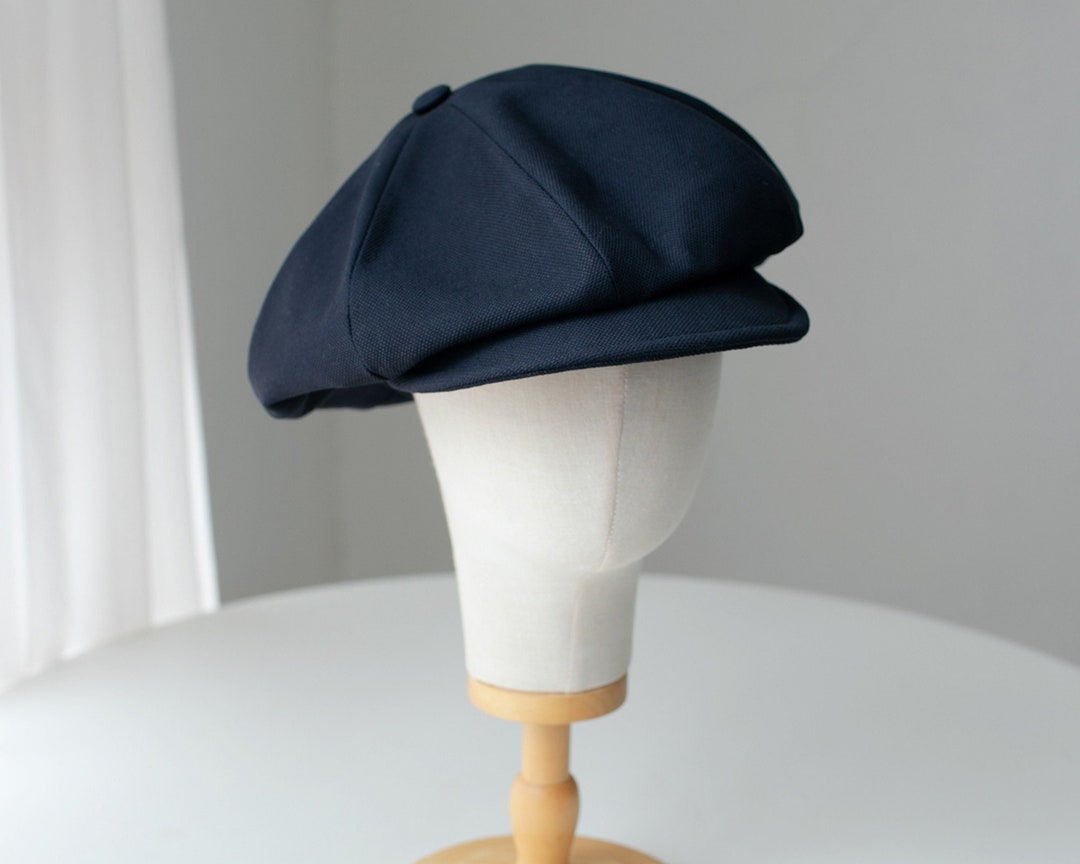 Handmade Oversized Newsboy Hat Cotton Hat for Man/women - Etsy