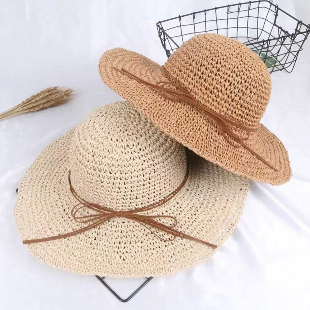 Summer Bucket Hat, Straw Hat for Women, Beach Hat, Summer Hat, Wide