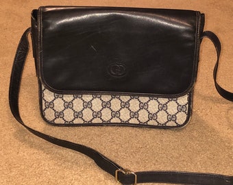 vintage black gucci crossbody