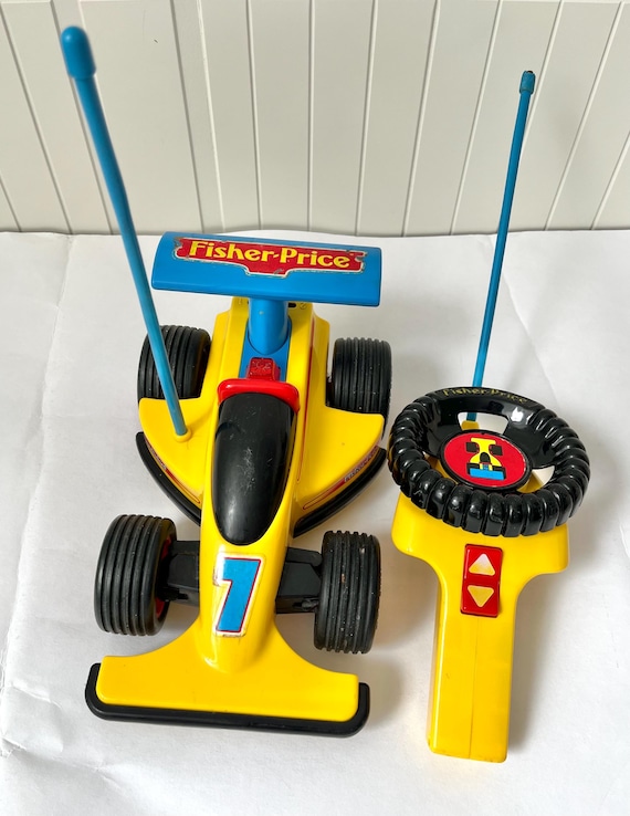 Toy Car 1992 Fisher Price Remote Control Car 1992 Fisher Price