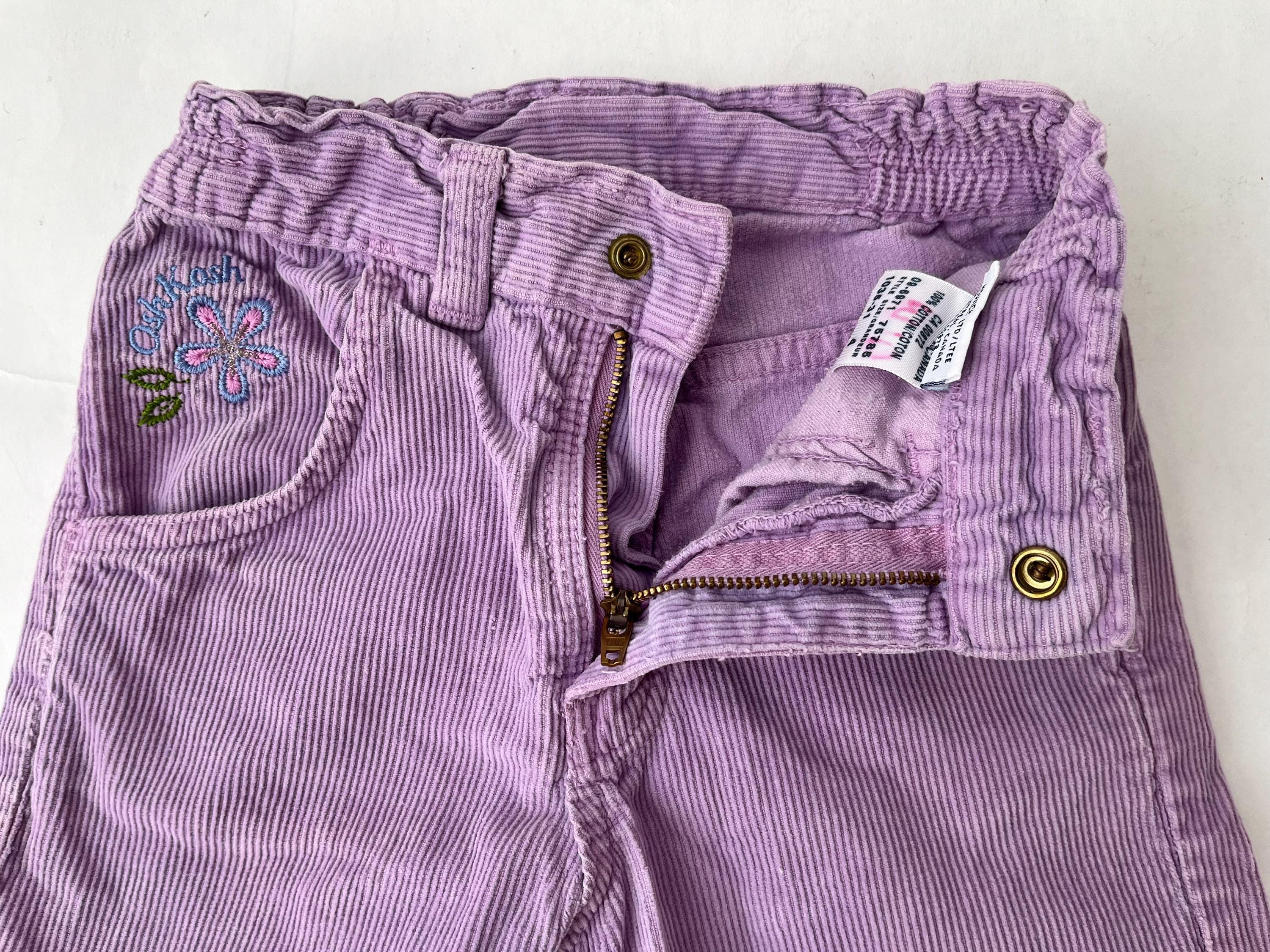 シシクイCORDUROYBAKER L.PURPLE 34 コーデュロイベイカー