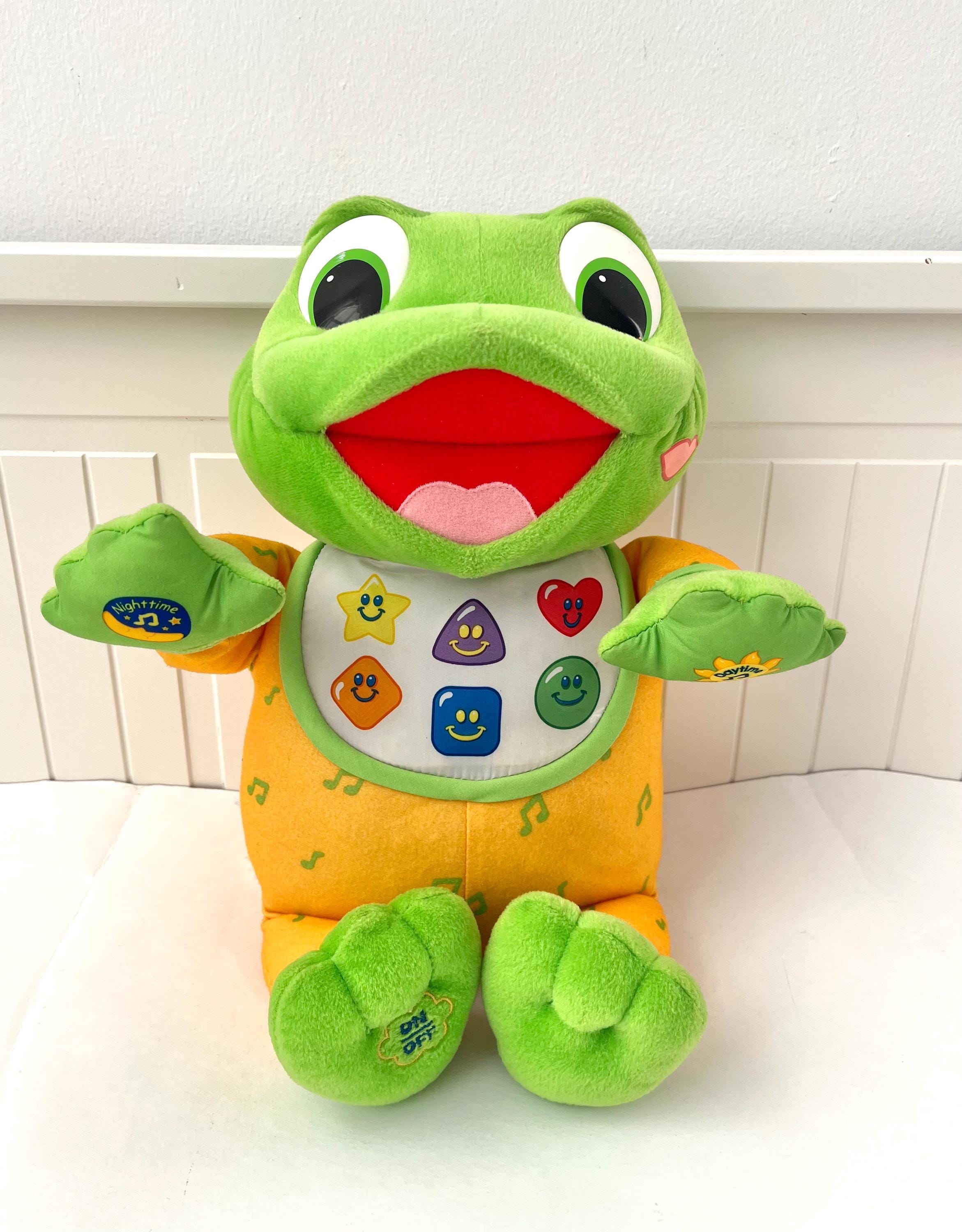 ヴィンテージ タッド リープ フロッグ ハグ&ラーン ぬいぐるみ