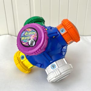 Vintage 1996 Brain Warp Electronic Handheld Game - Tiger Electronics -  Working