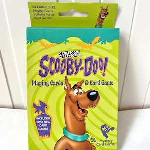 Vintage Scooby Doo Large Bicycle Playing Cards Cartoon Network Card Deck Jumbo 90's NEW