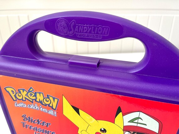 1999 Pokémon Sticker Treasure Kit Case by Sandylion – No Stickers