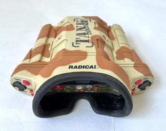 Juego electrónico portátil Radica Tank Assault de la década de 1990, modelo 4002, probado