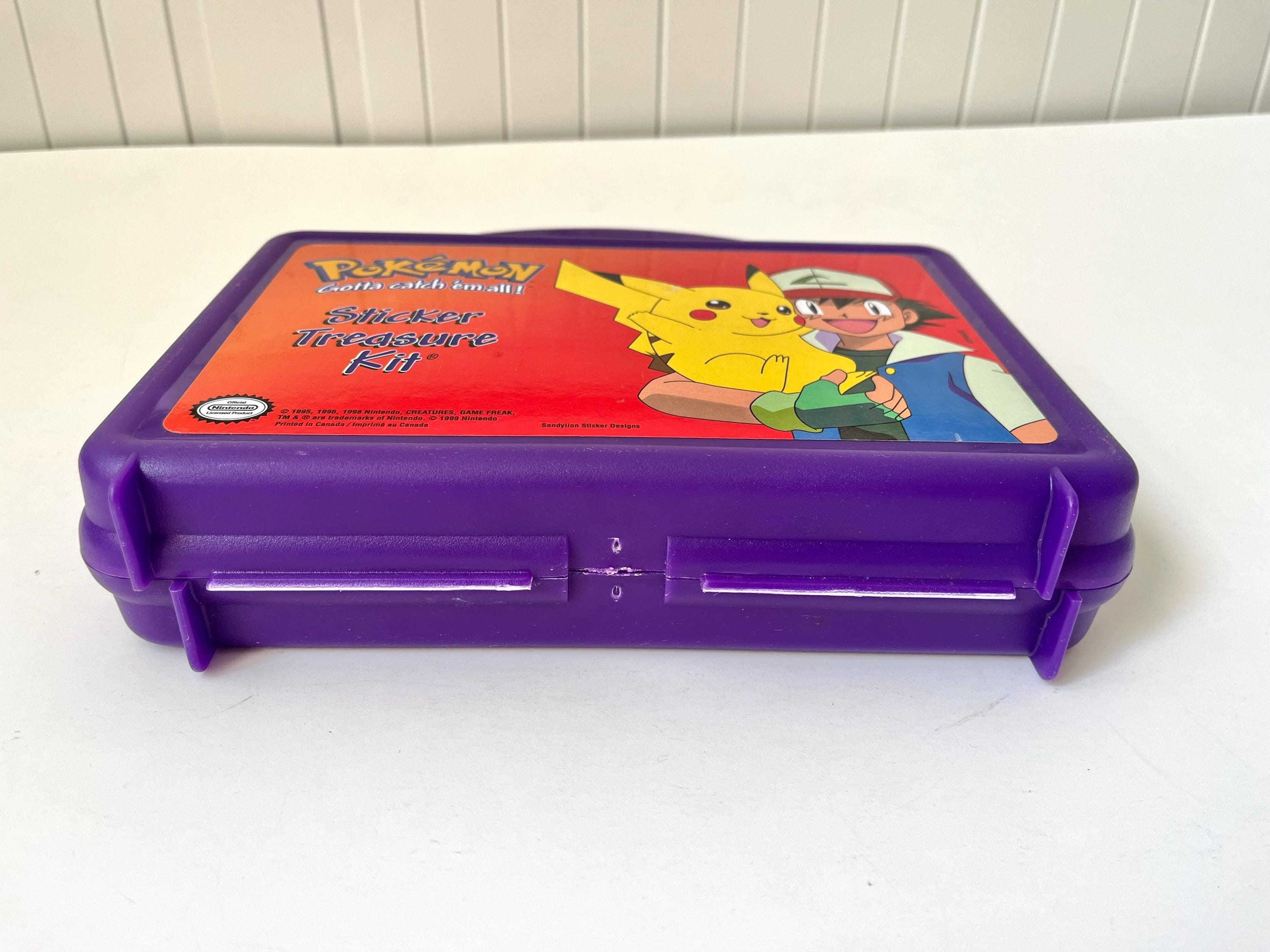 1999 Pokémon Sticker Treasure Kit Case by Sandylion – No Stickers