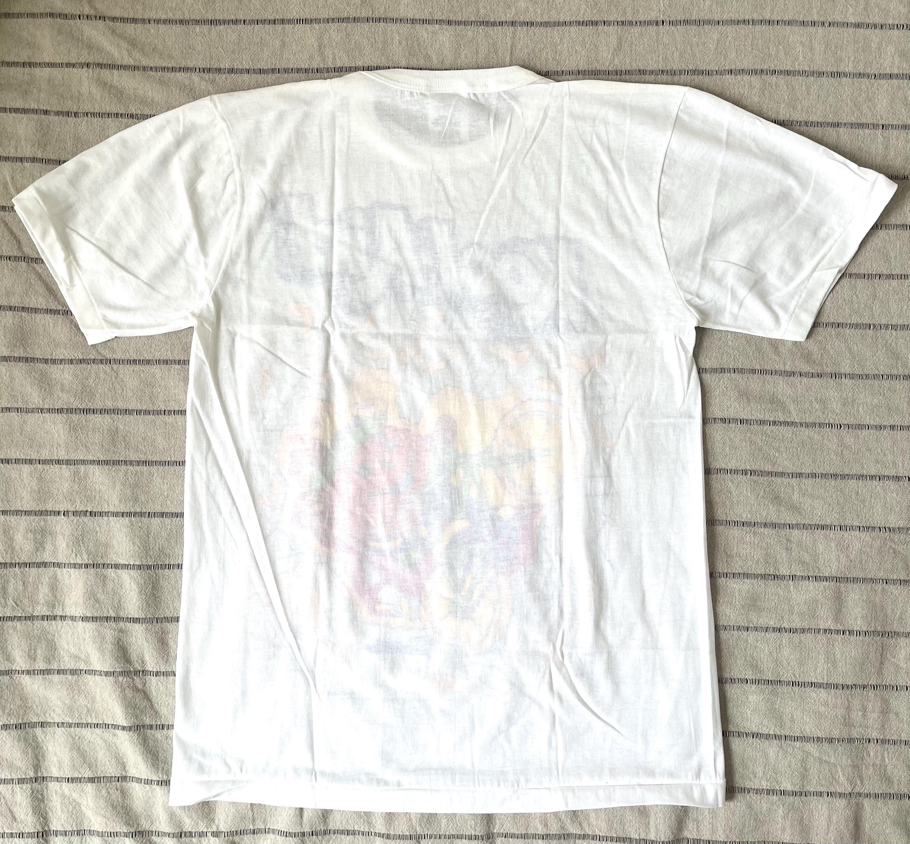 Vintage 90s Kool-aid White T-shirt Single Stitch Made in Canada