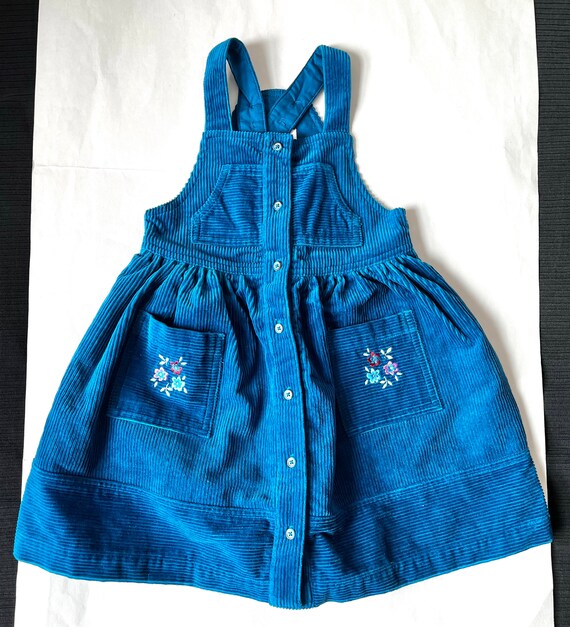 gymboree blue dress Gymboree Girls Sleeveless Blue Dress w/Silver Bows on it Size 5
