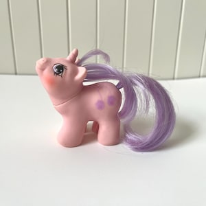 Vintage My Little Pony G1 Mittens Unicorn – 1980s Hasbro Toy 2.5”