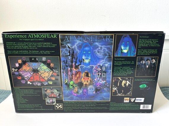 Jeu De Société Atmosfear - Version D'occasion, Jeu D'horreur Et D'aventure
