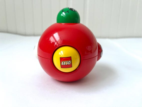 Vintage LEGO Primo Rattle Ball (75971) – Sensory Baby Toy With