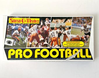 Vintage Strat-O-Matic Pro Football Board Game with 1996 NFL Season Card Set - Complete Collectable Board Game