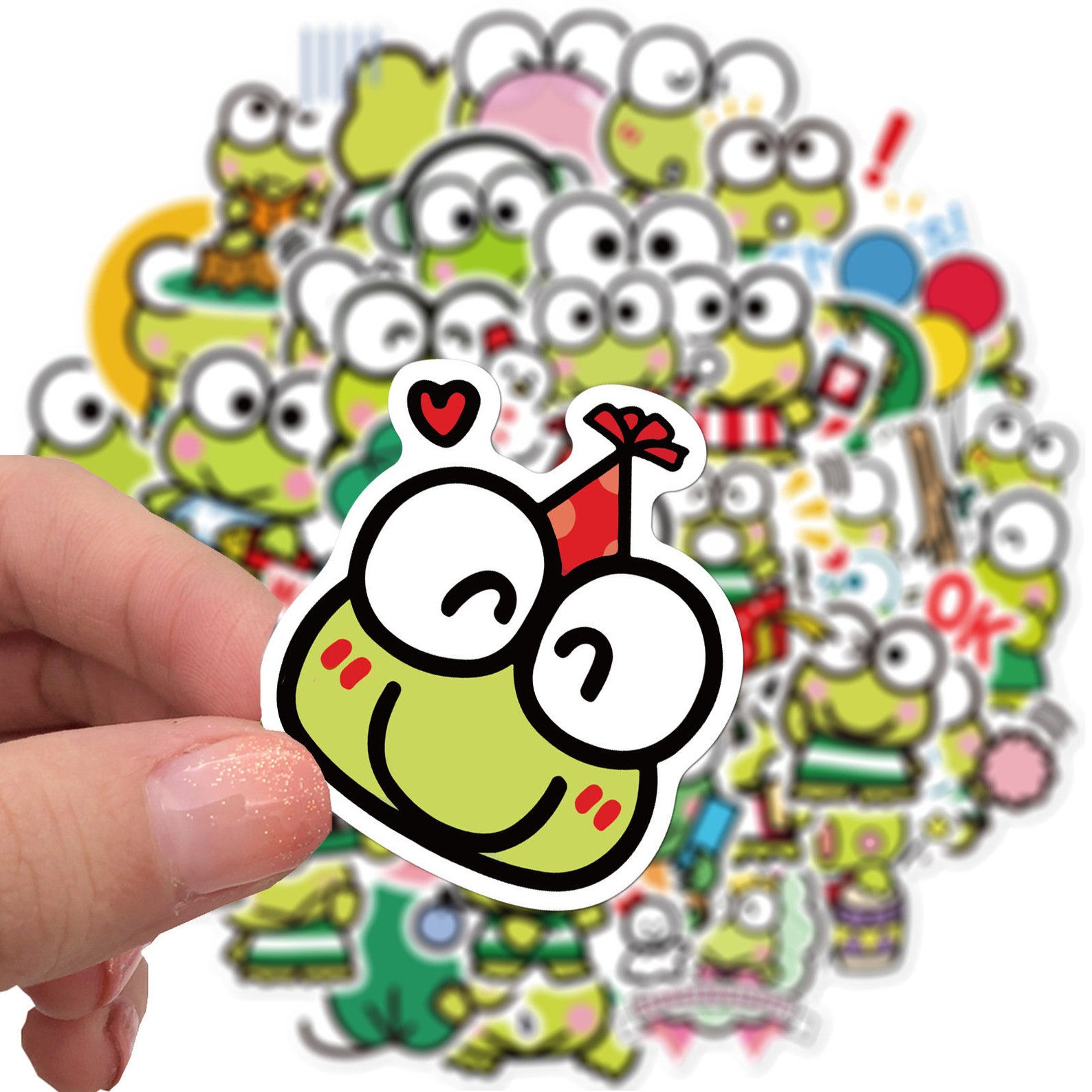 50pcs Keroppi Sticker Pack For LaptopWater Etsy