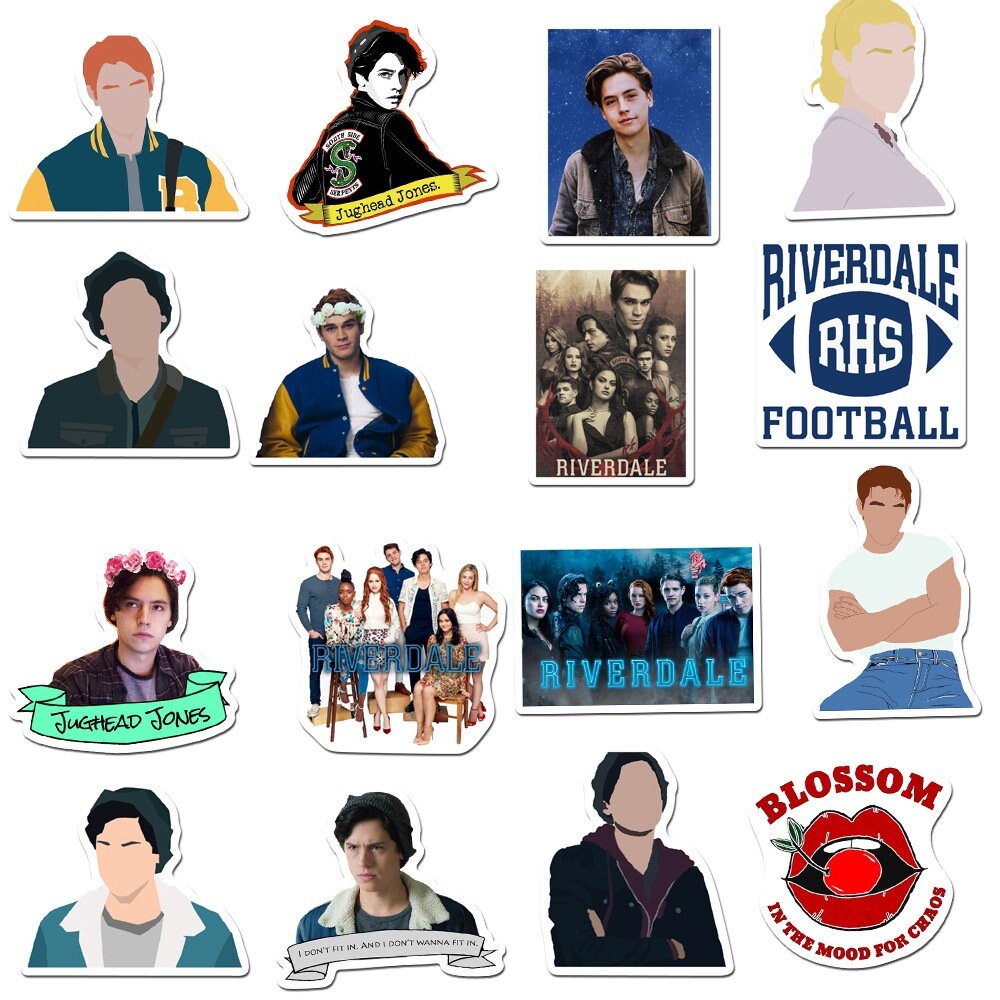50pcs Riverdale Sticker Packwaterproof Sticker Set for | Etsy