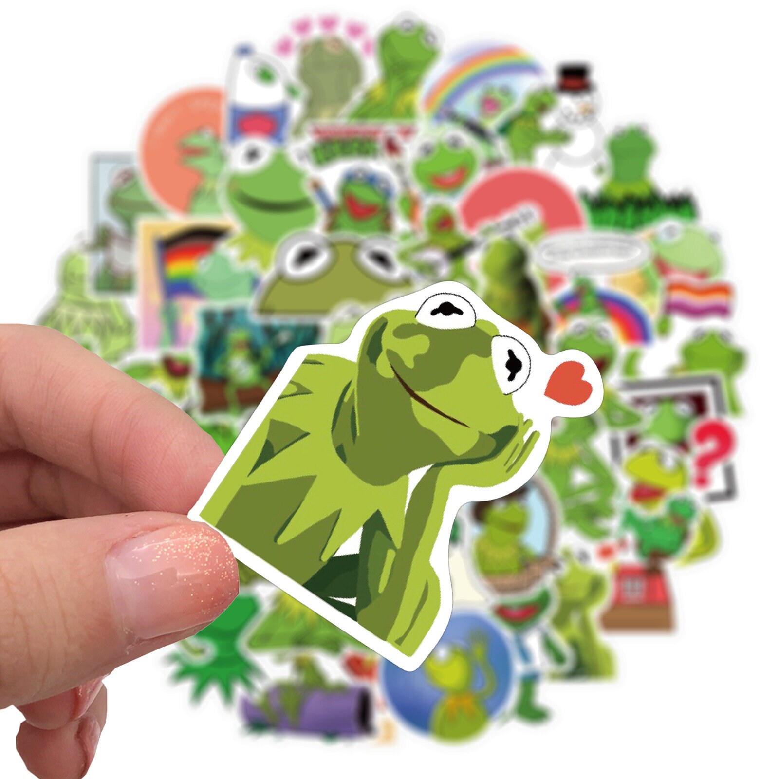 50pcs Kermit the Frog Sticker Pack For LaptopWater | Etsy