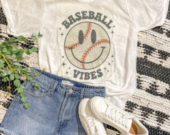 Baseball Vibes - play ball - sports - game day - tee