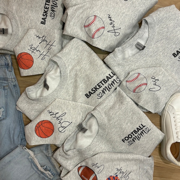Customized - baseball - season - basketball - sports - football - sweatshirt - hoodie - cheer - softball