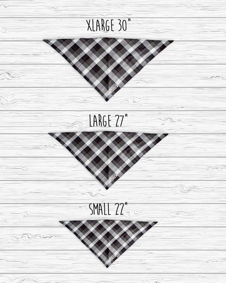 Square Pattern Women/'s Bandana Mask Scrunchie Headband Tshirt Set Matching Dog Owner Outfit Stylish Accessory Flannel Plaid Pocket