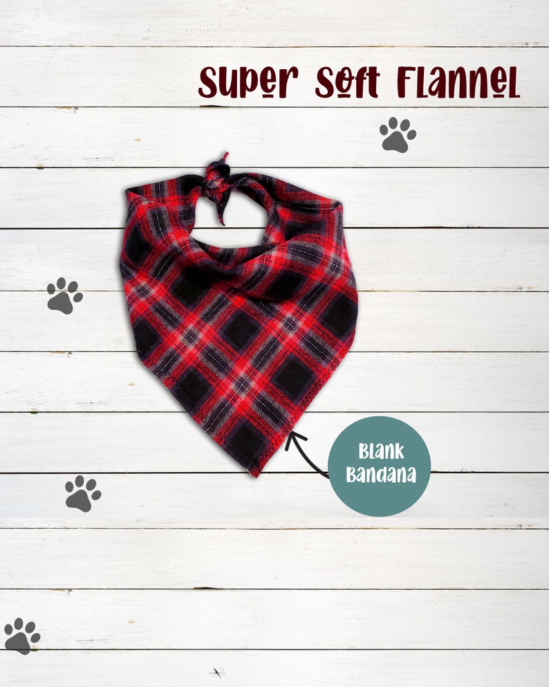 Square Pattern Women/'s Bandana Mask Scrunchie Headband Tshirt Set Matching Dog Owner Outfit Stylish Accessory Flannel Plaid Pocket