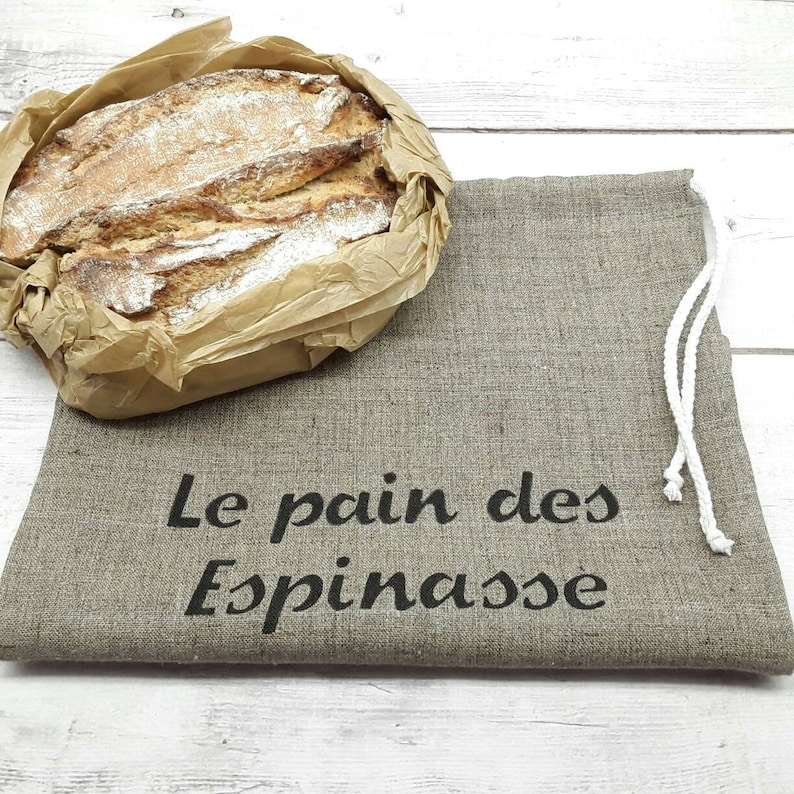 Personalized Bread bag Custom Bread maker gift Etsy