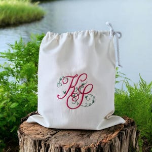 Sac à pain en lin personnalisé brodé/Garde-pain fait maison Essentiels de maison écologiques présente maman papa/ cadeau de conservation des aliments zéro déchet pour elle