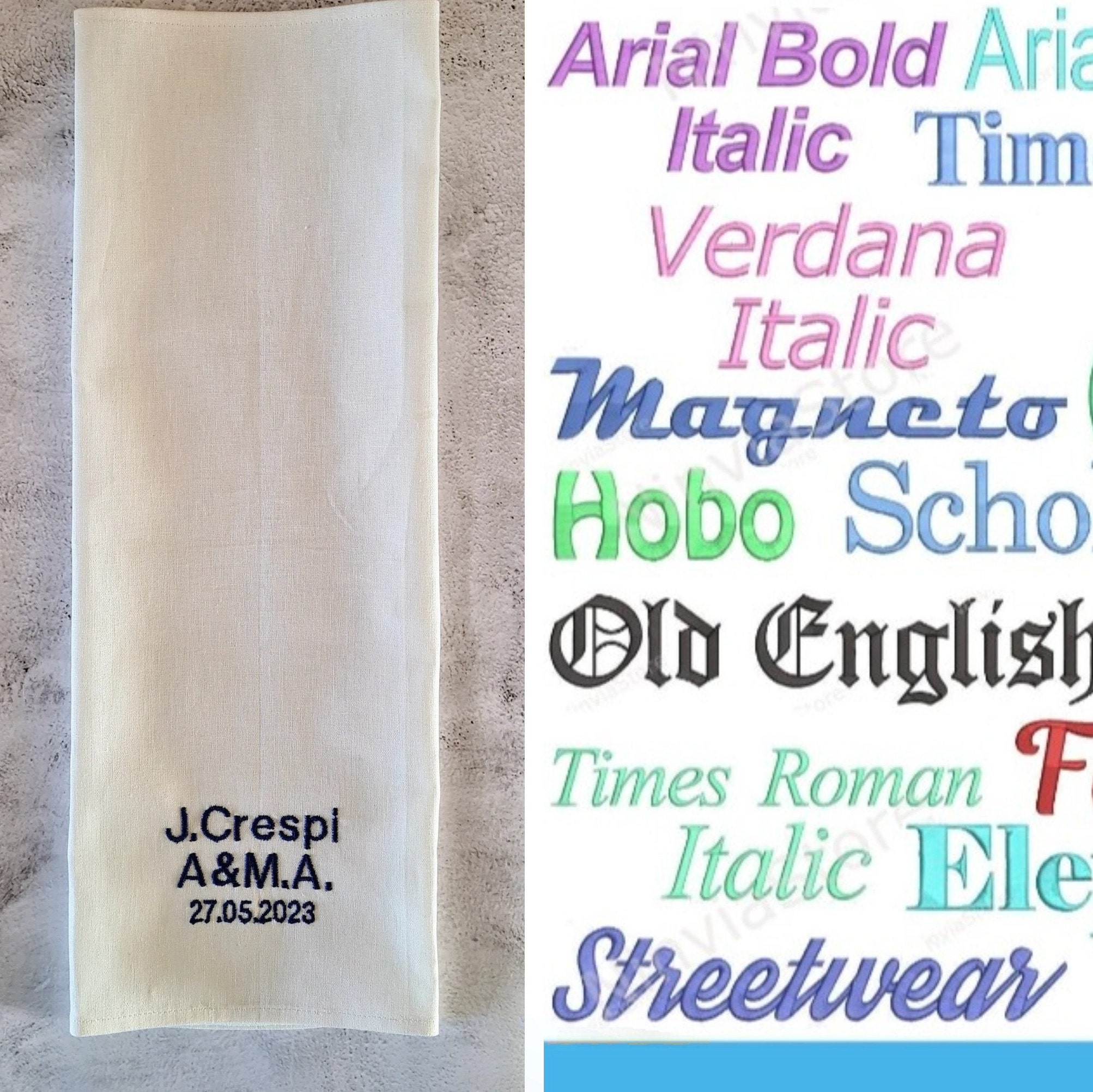 Frayed Edge Linen Stonewashed Hand Towel – Meadow Lane Monograms