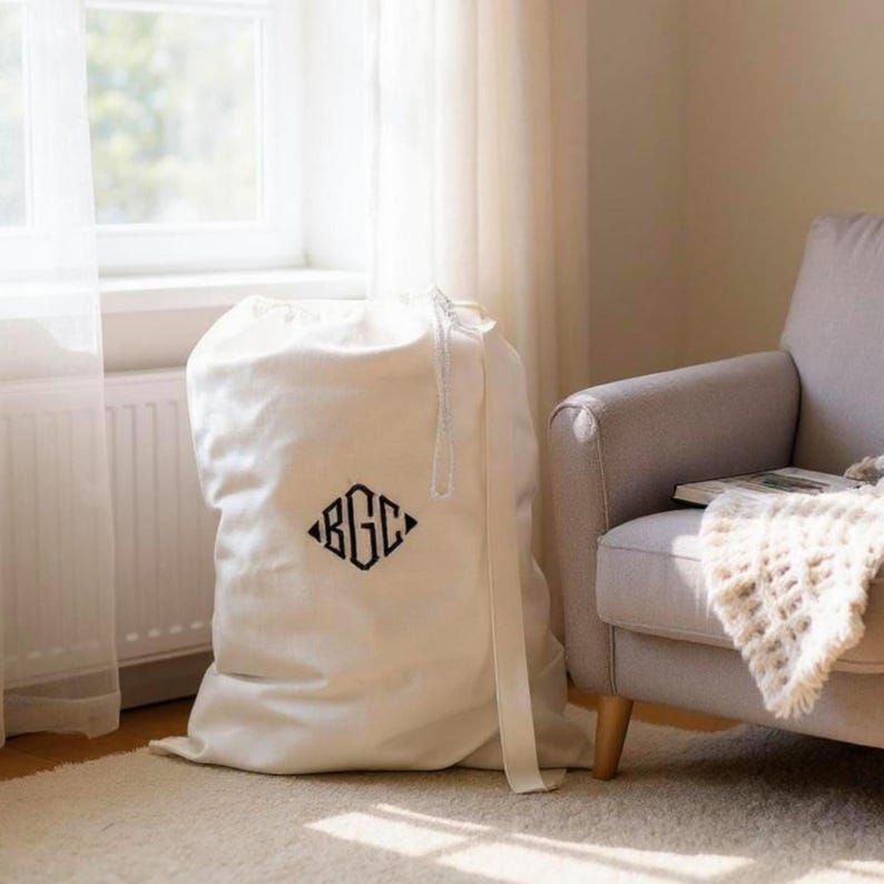 LinenHomeGifts Laundry Bag Rucksack - Thumbnail 3