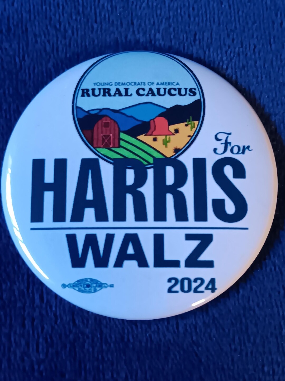 2024 YDA Rural Caucus for Harris Walz Presidential Campaign Button - Etsy