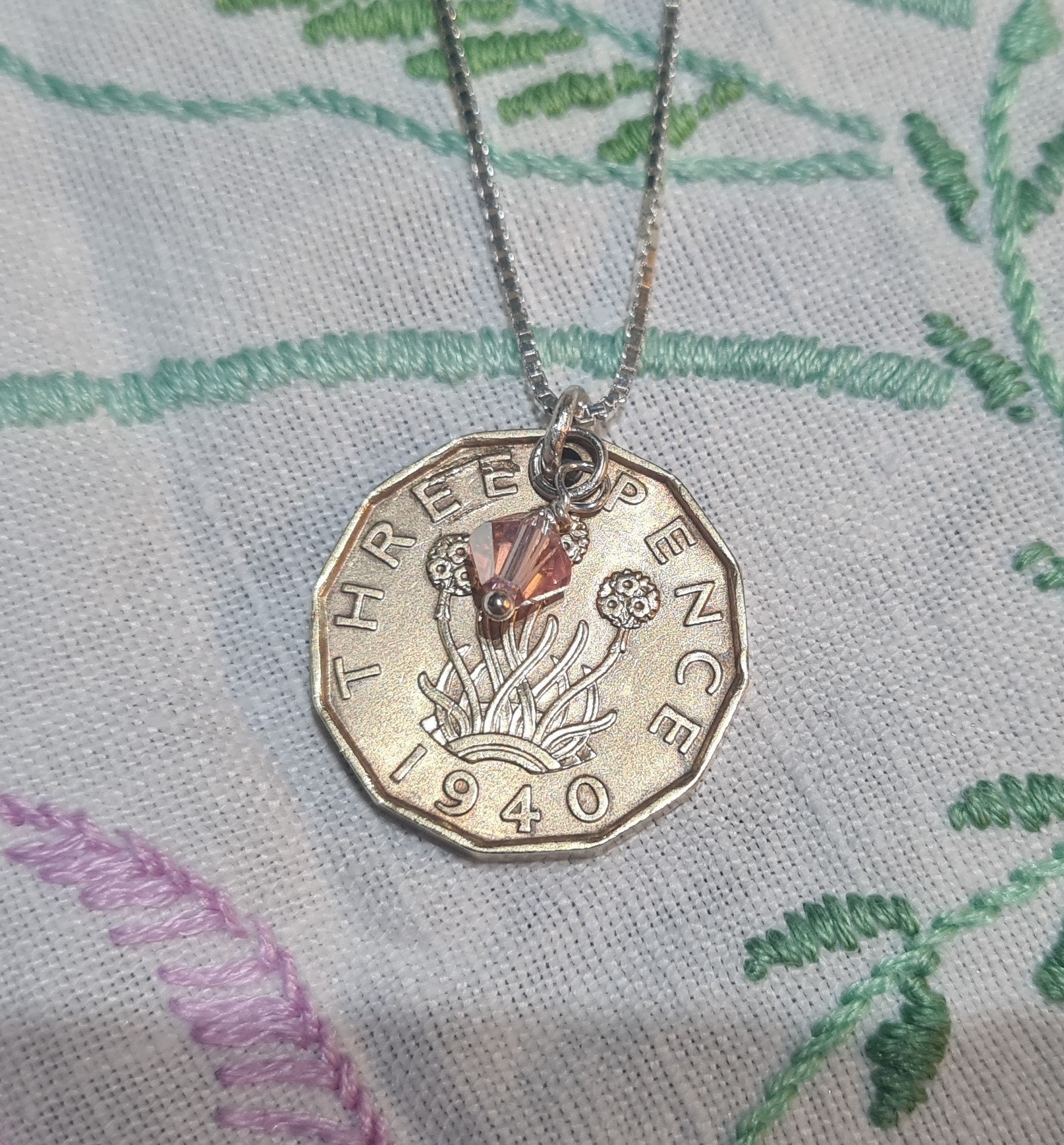 Catena Orologio Da Tasca Albert - Stile Threepence Elisabetta II