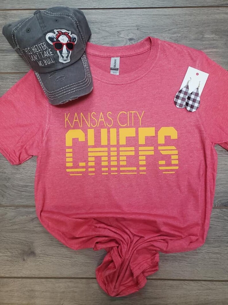 Kansas City Screen Print Transfer Kansas City Chiefs Chiefs Etsy